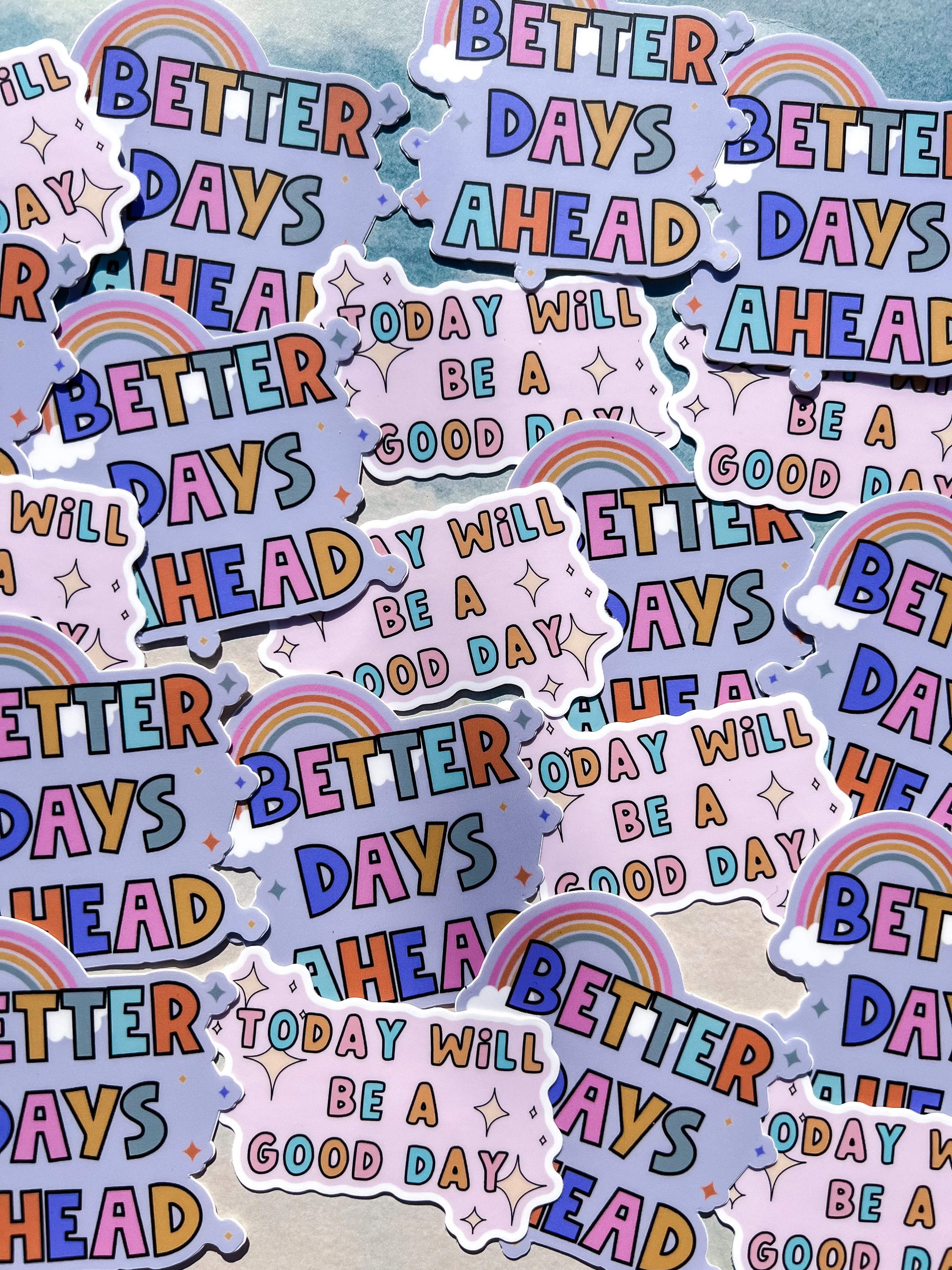 A Good Day Sticker