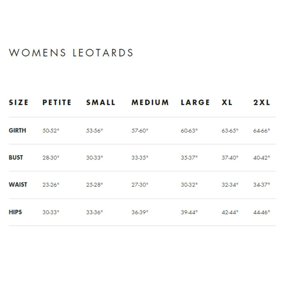 AinslieWear Bryn Leotard With Mesh - Women’s Small