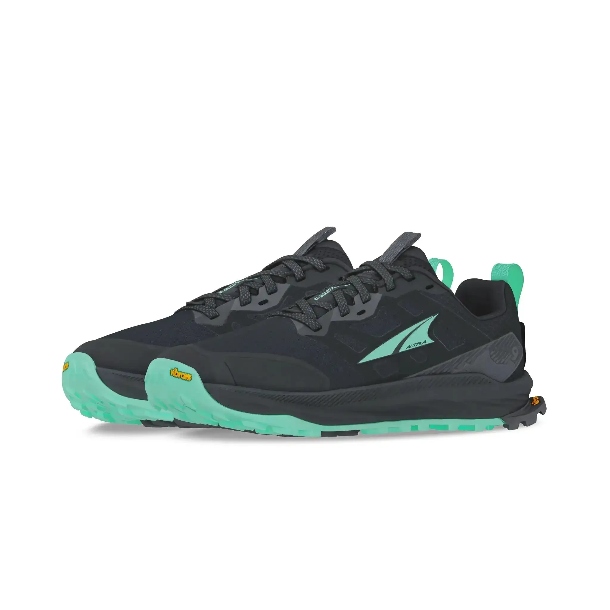 Altra Lone Peak 9  Womens Trail Running Shoe - Teal/Black