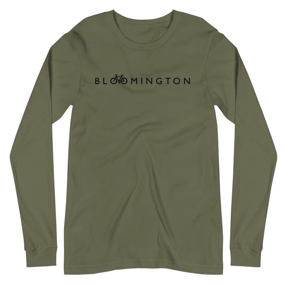 Bike Bloomington Long Sleeve Tee