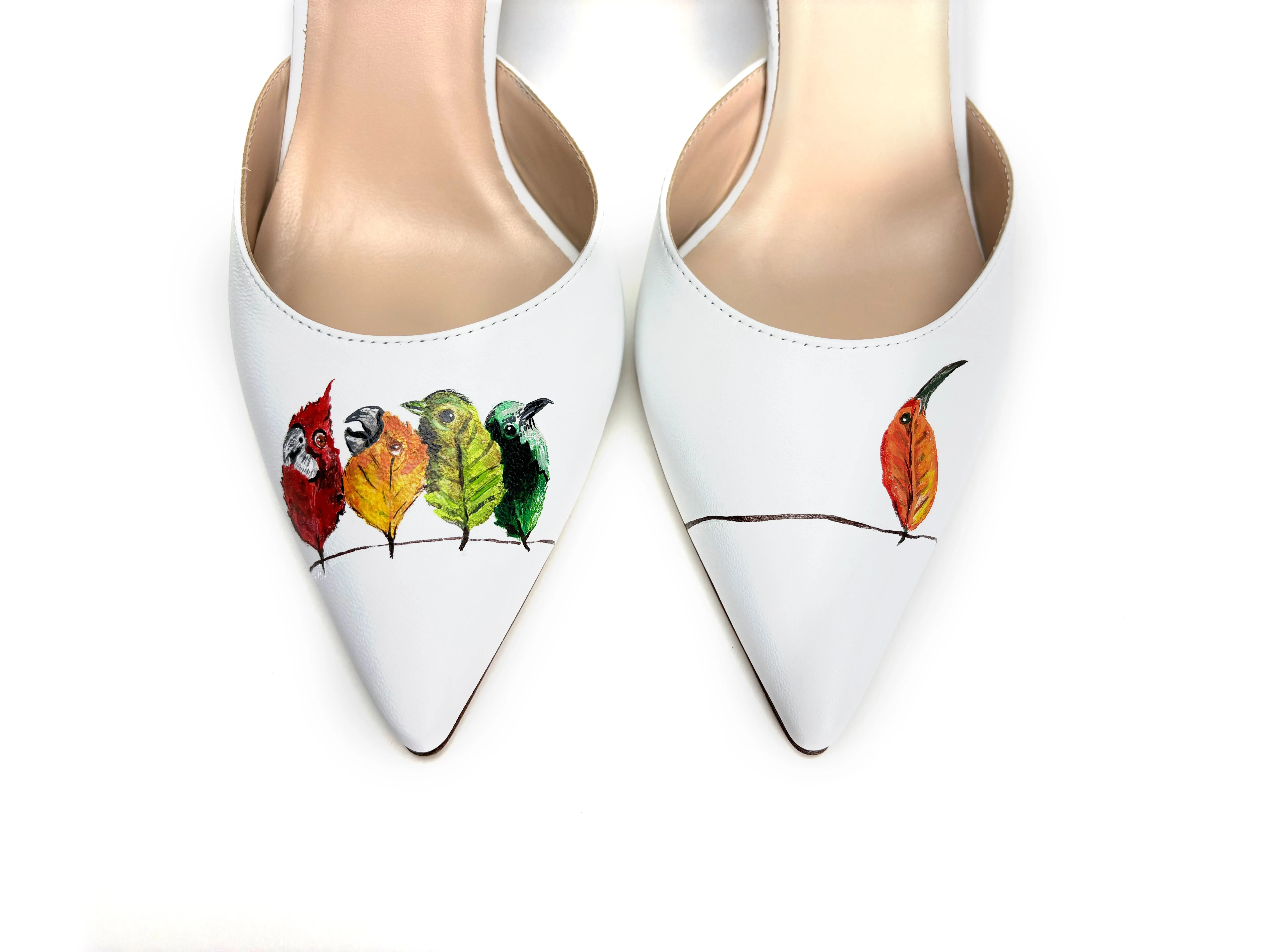Cinque Uccellini Pumps