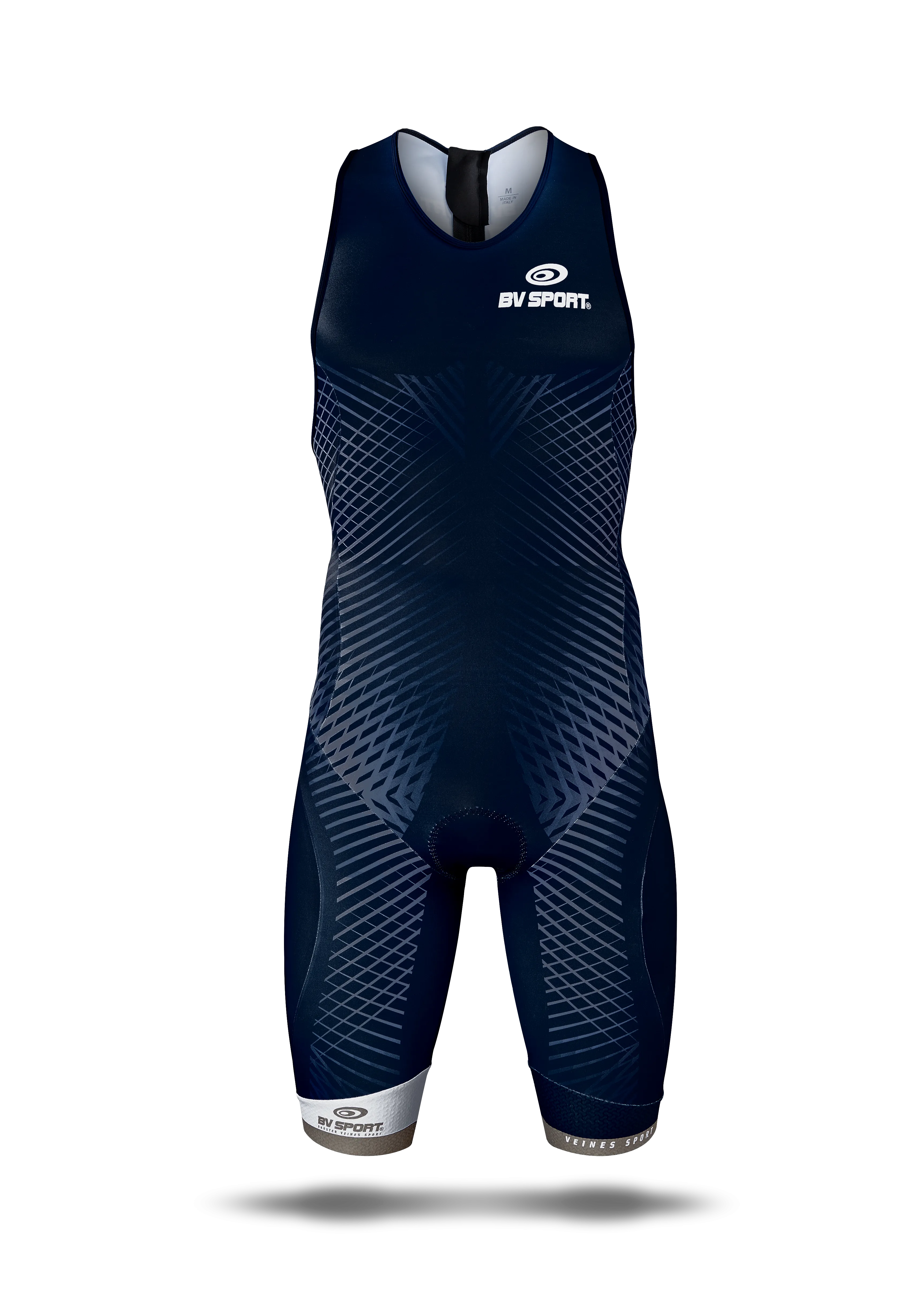 Combinaison Triathlon 3X100 sans manches Marine