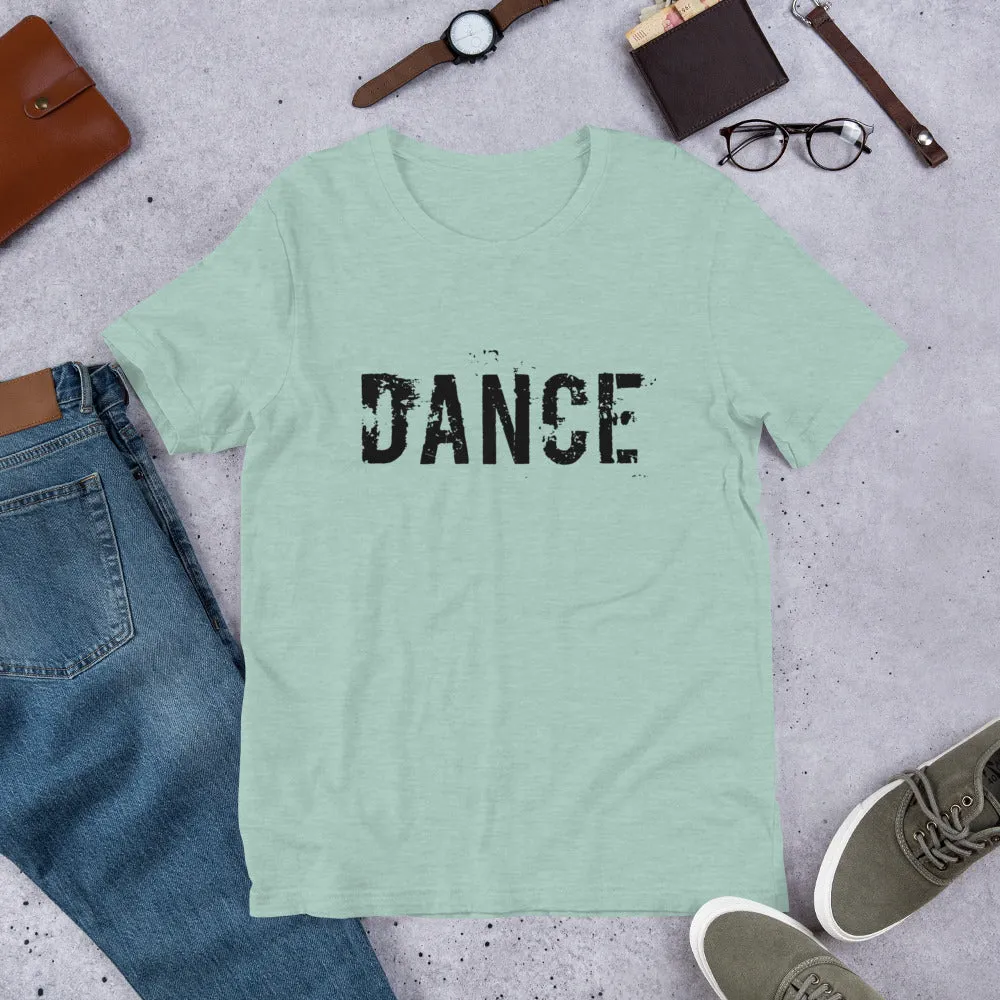 Dance T-shirt, dancer shirt, Short-Sleeve Unisex dance T-Shirt