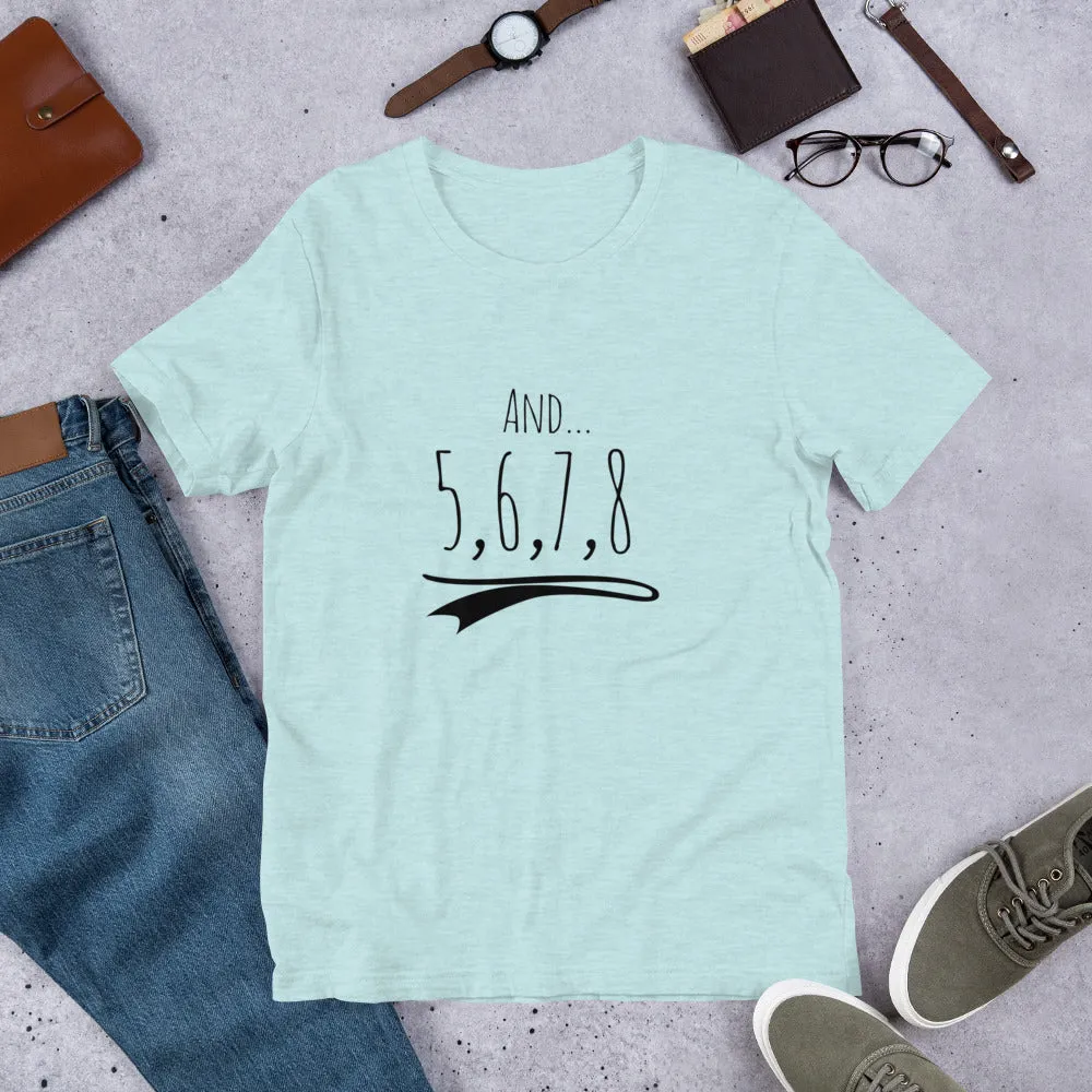 Dance t-shirt short sleeve