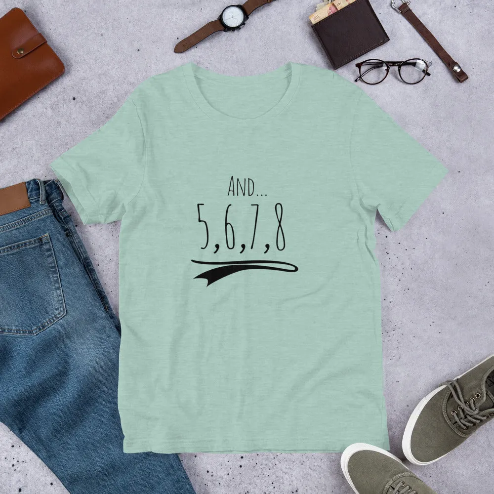 Dance t-shirt short sleeve