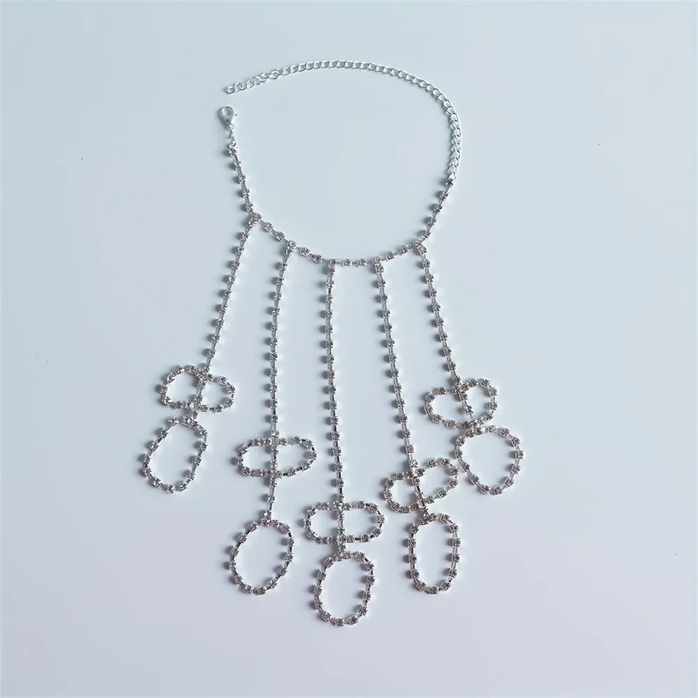 Festival Elegance Shiny Finger Bracelet