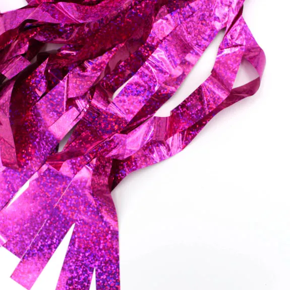 Holographic Balloon Tassels