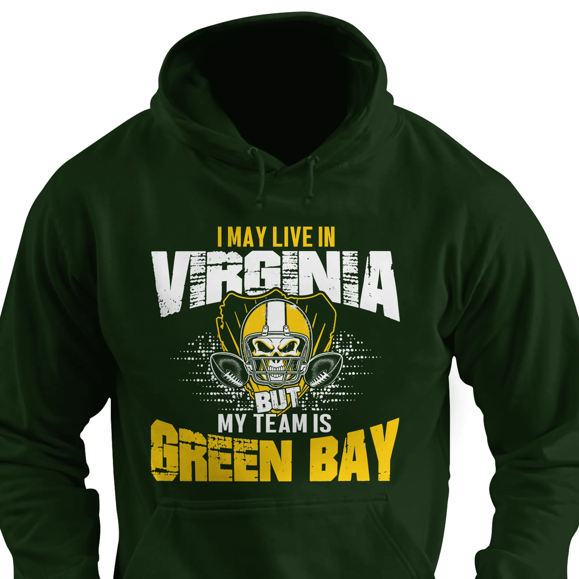 I May Live in Virginia but My Team is Green Bay