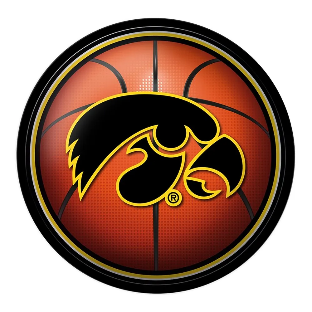 Iowa Hawkeyes: Basketball - Modern Disc Wall Sign