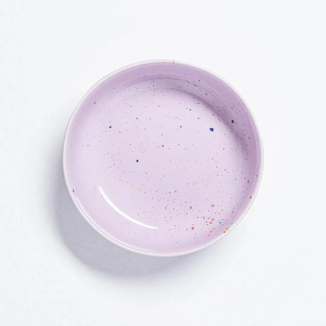 Lilac Party Serving Bowl