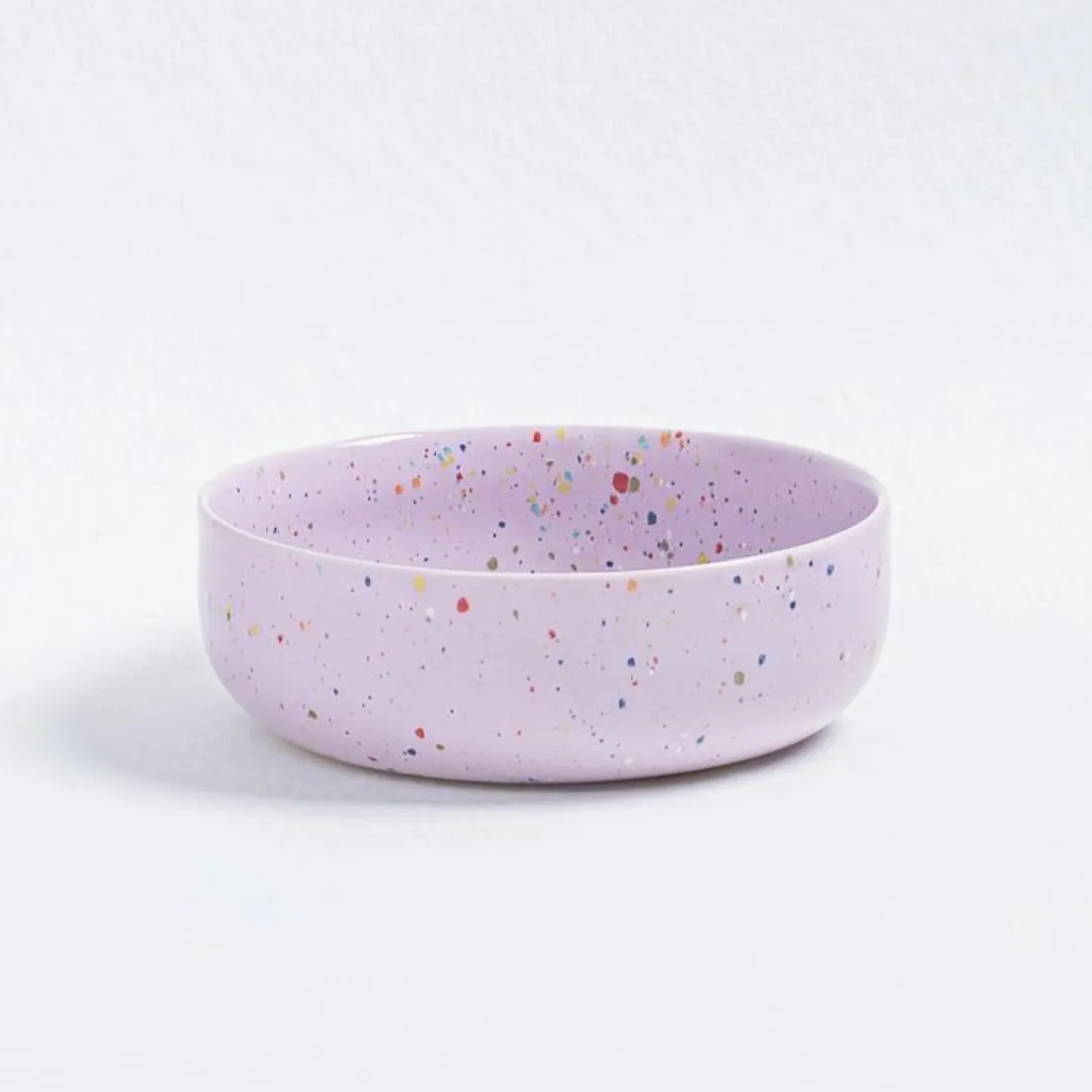 Lilac Party Serving Bowl