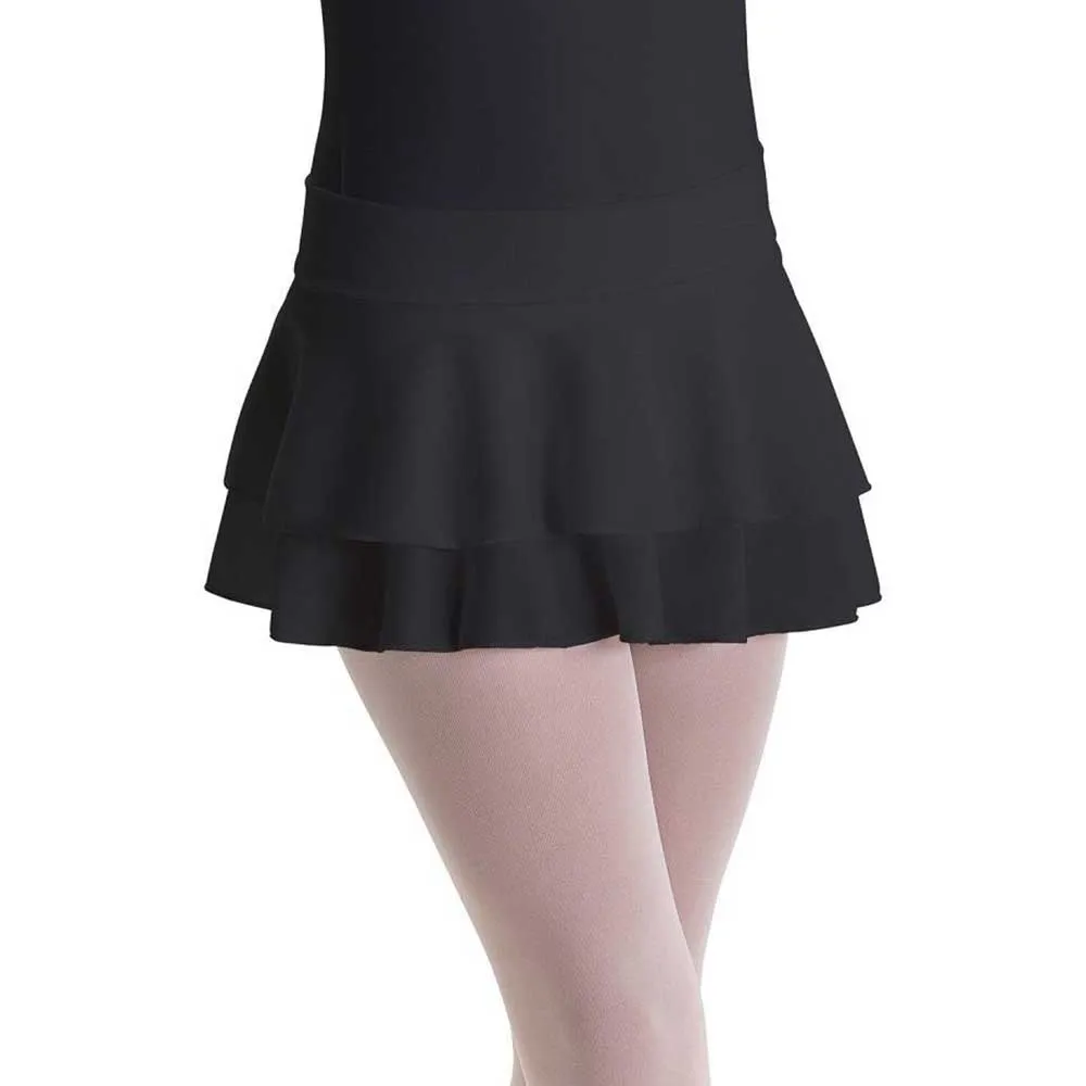Motionwear 1019 Tiered Crepe Dance Skirt - Girls