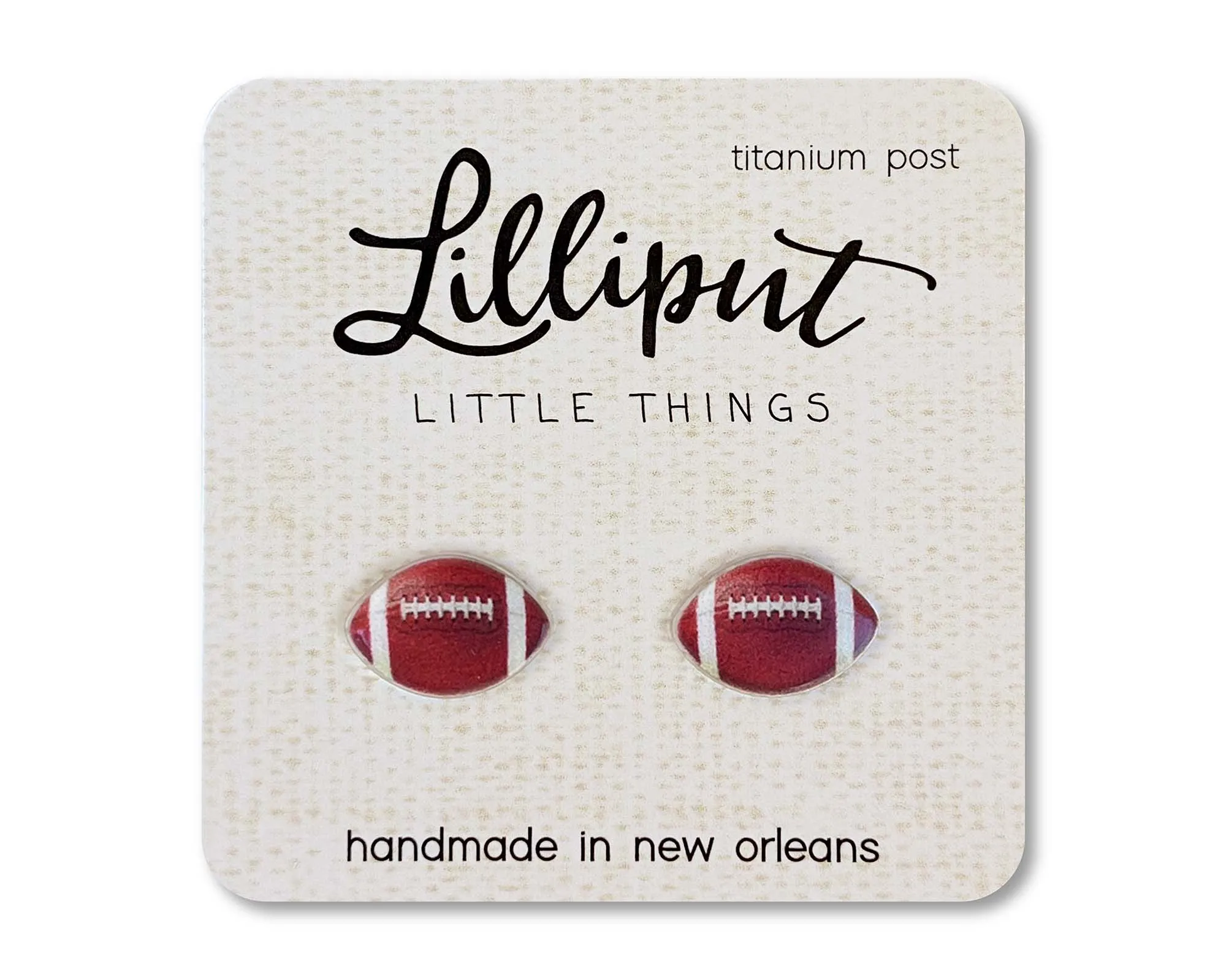 NEW Football Earrings