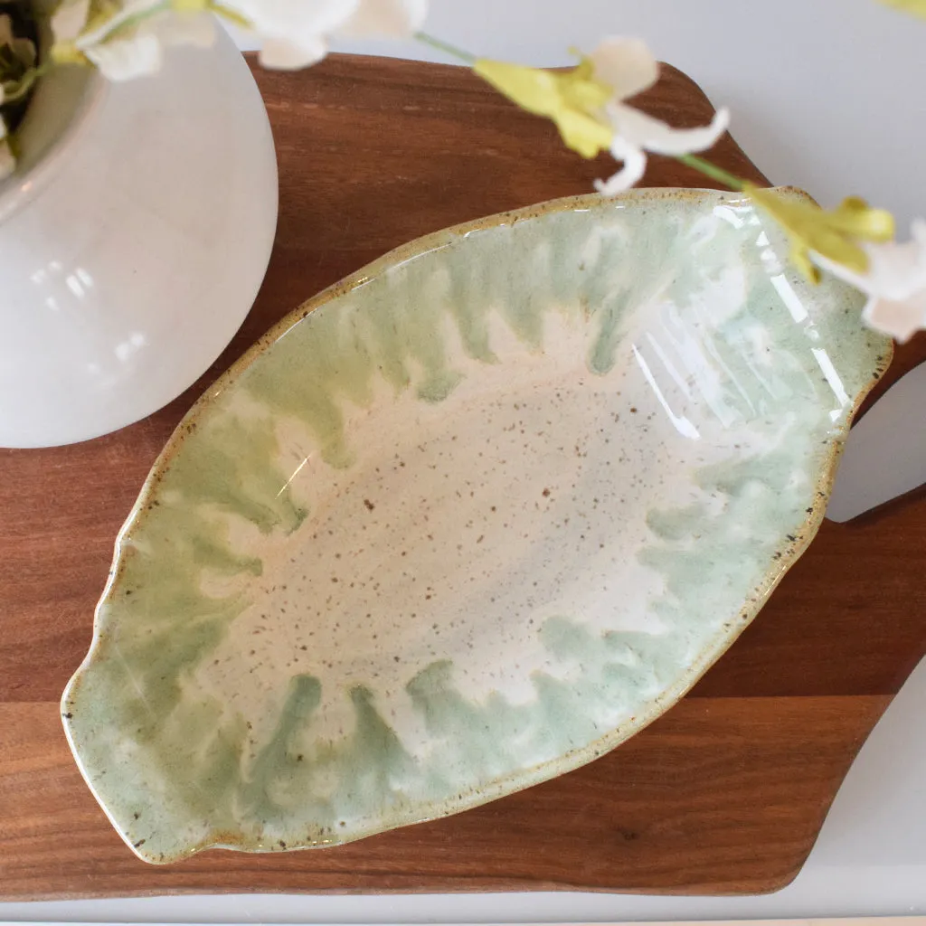 Oval Soufflé Dish Matcha