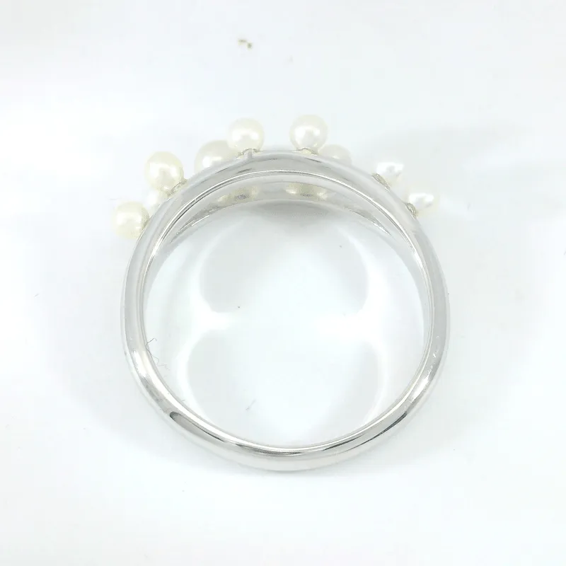 Pearl Cluster Ring