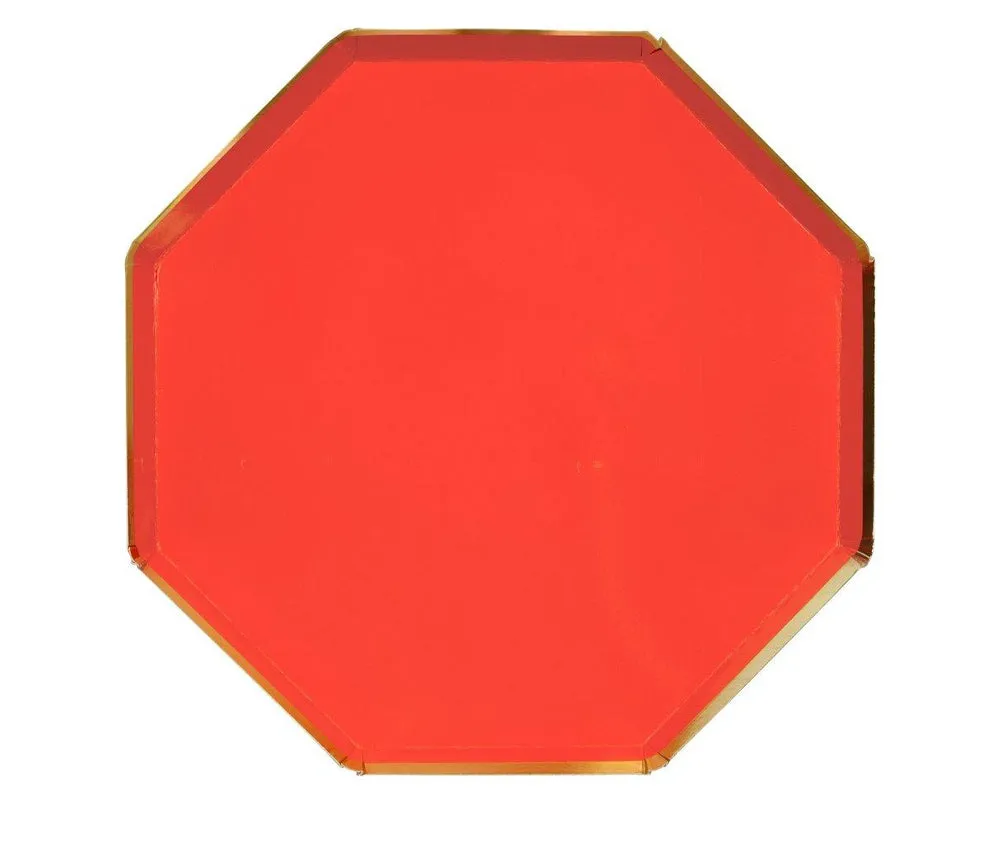 Solid Brights : Red Dinner Plates