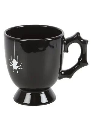 Succubus Home Batwing Spider Teacup Black
