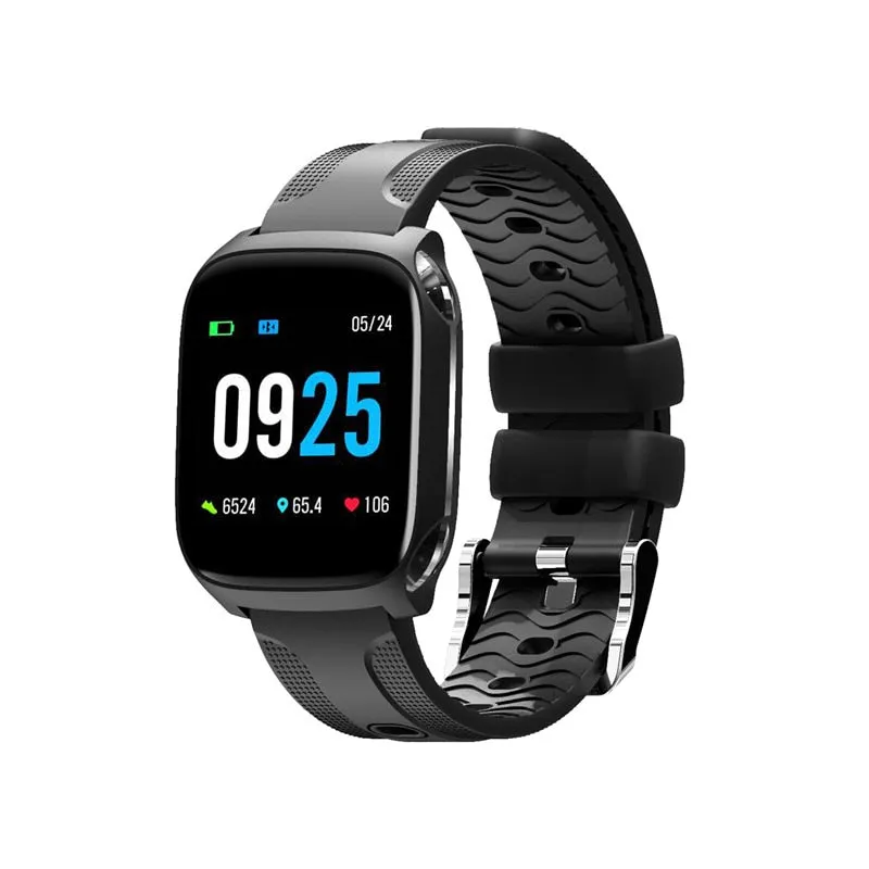 TF9 Smart Watch and Heart Rate Fitness Multi Sports Band