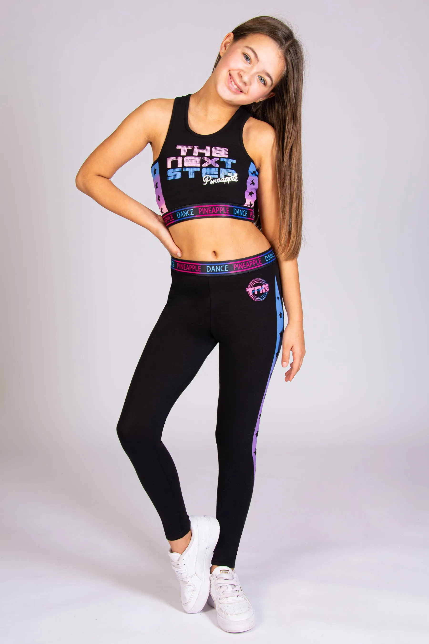 The Next Step Leggings with Star Panel