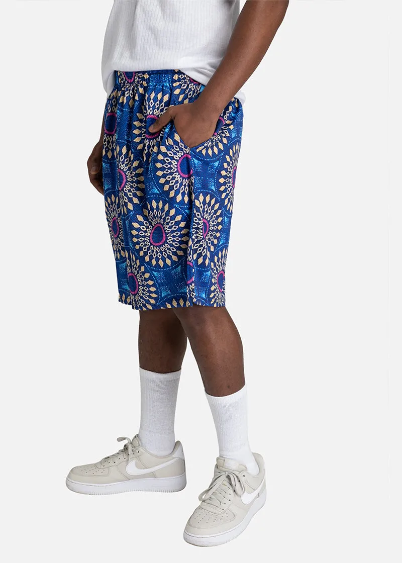 Tosin African Print Basketball Uniform with Pocket