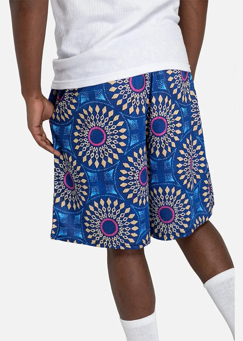 Tosin African Print Basketball Uniform with Pocket