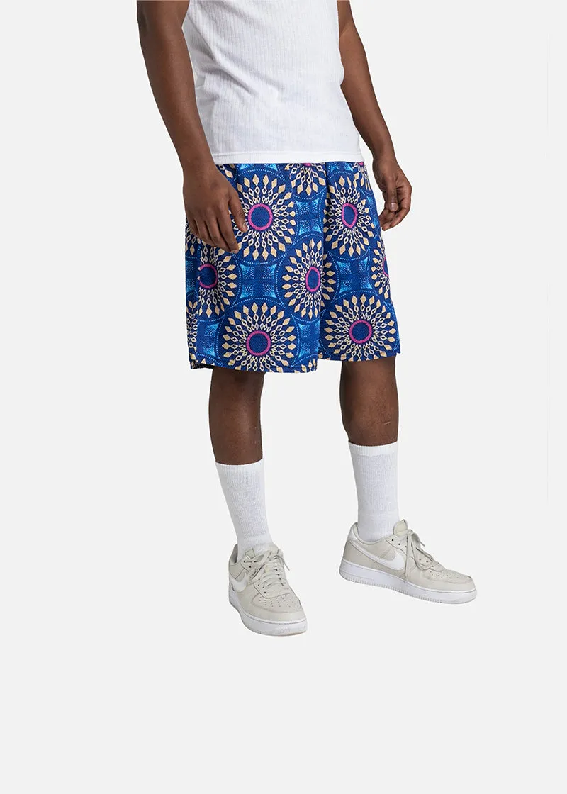 Tosin African Print Basketball Uniform with Pocket