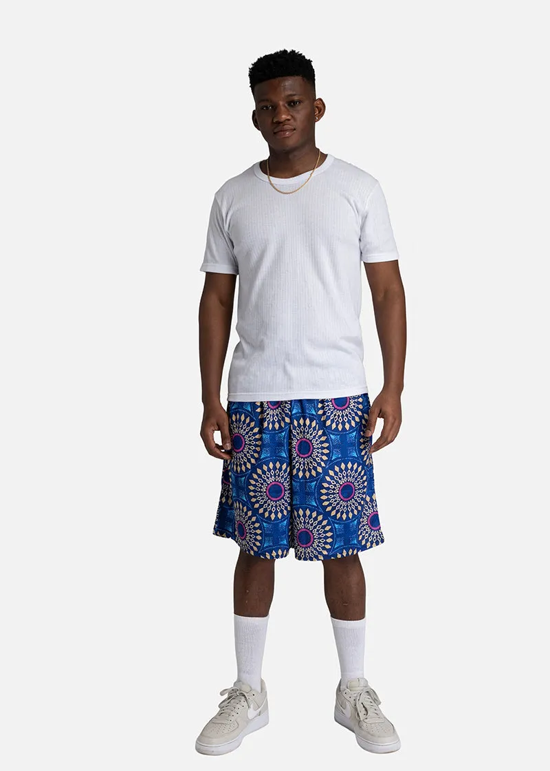 Tosin African Print Basketball Uniform with Pocket