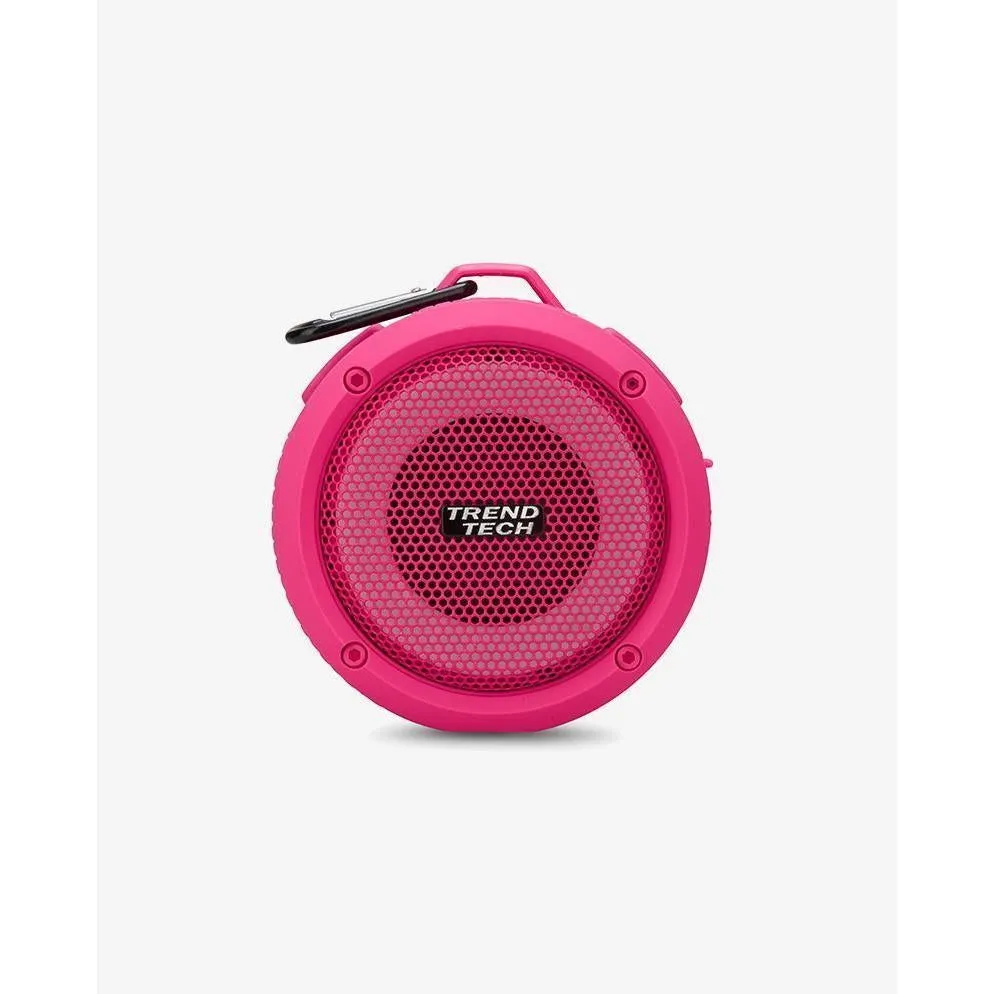 Trend Tech Brands Super Sound All Weather Bluetooth Speaker - Neon Pink