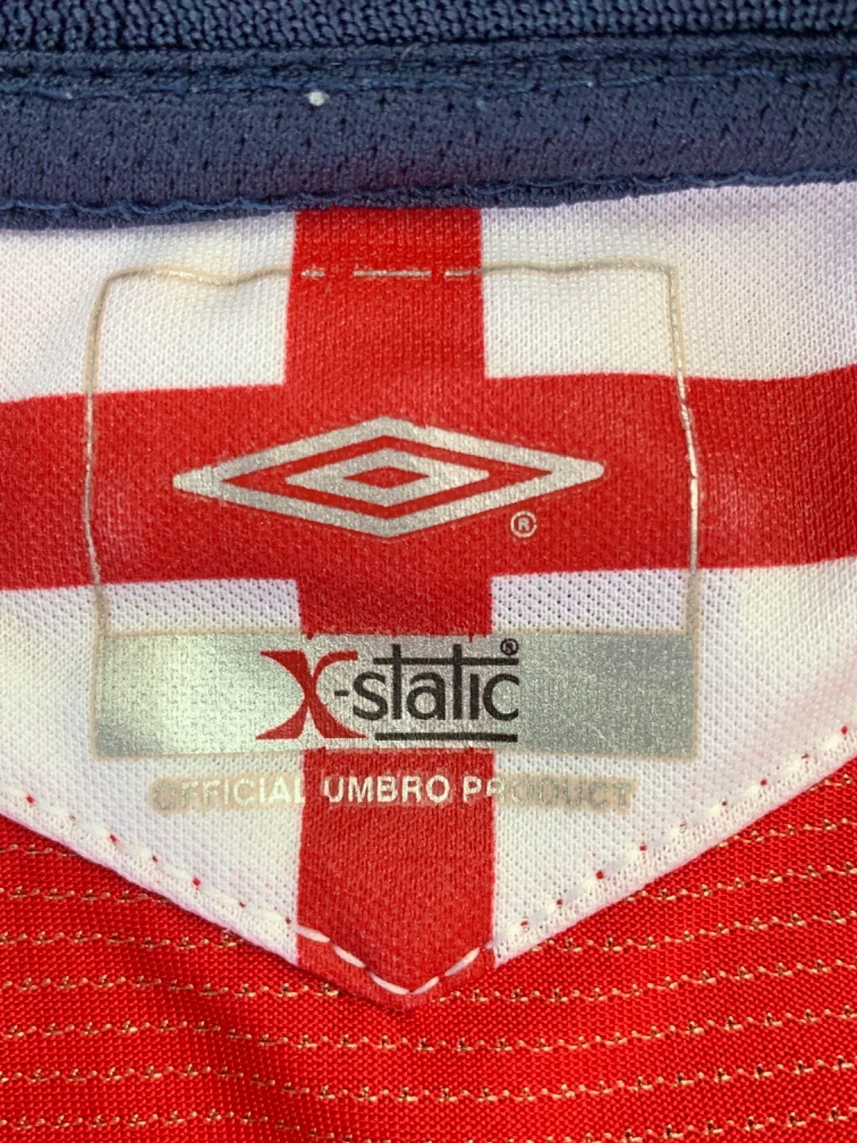 Umbro Red England Football Shirt XXL