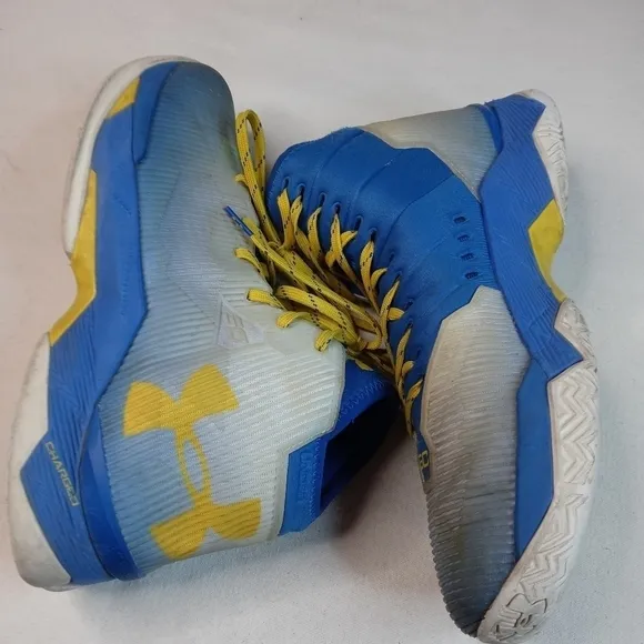 Under Armour Mens Curry 2.5 1274425-103 Gray Blue