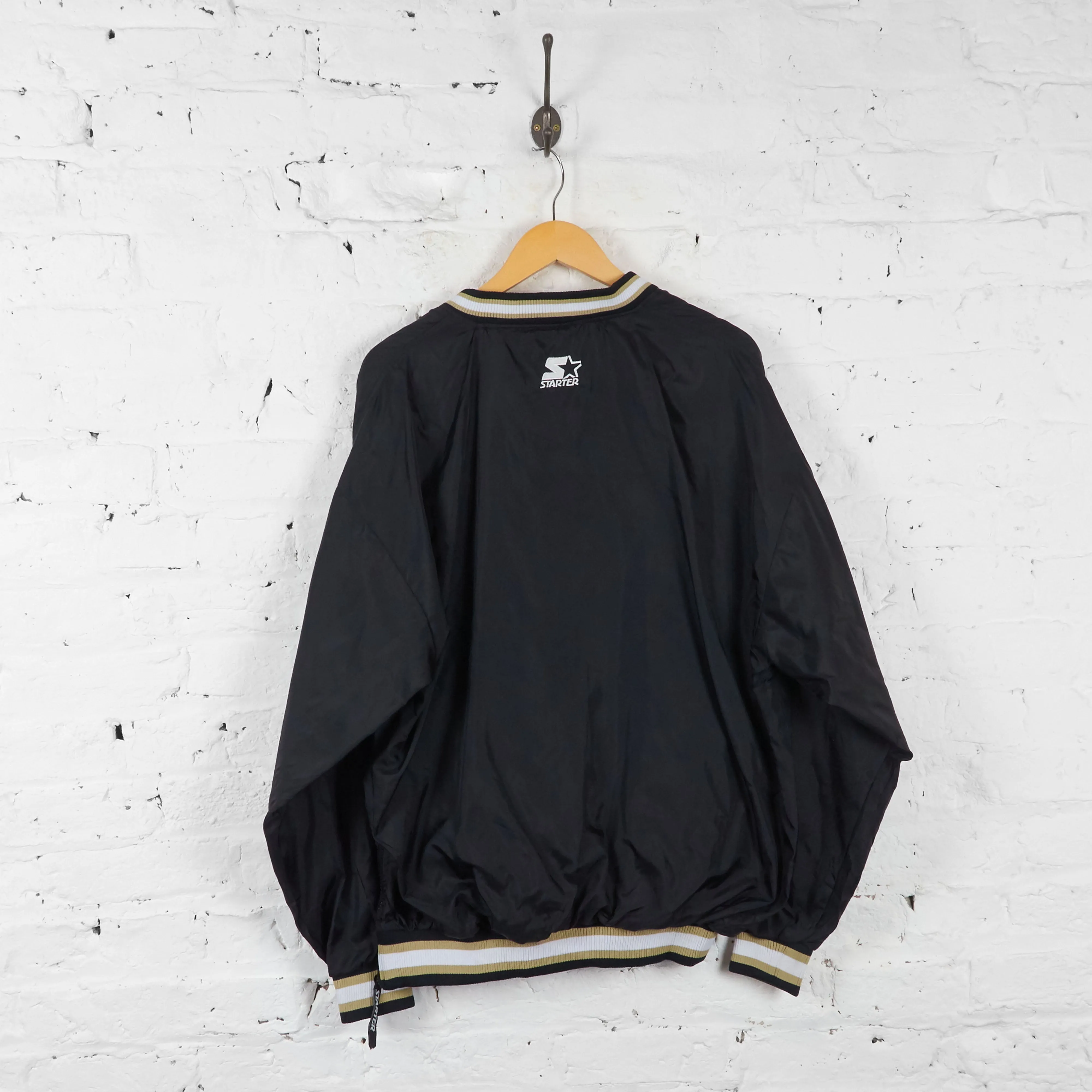 Vintage Purdue Boilermakers University Football Waterproof Sweater - Black - XL