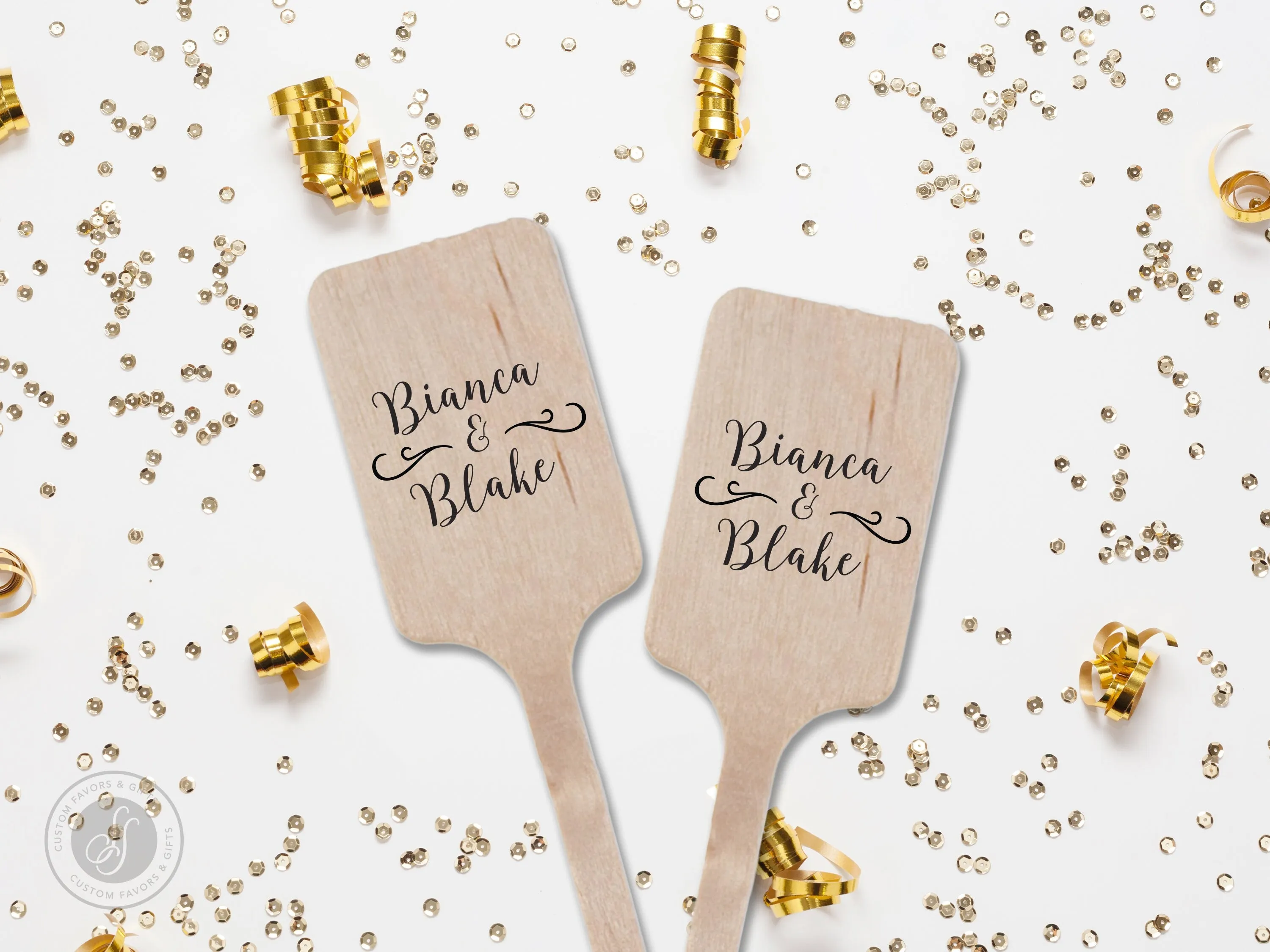 Wedding Stir Sticks #21 - Wooden Stir Sticks, Round, Oval, Rectangle Stir Sticks, Wedding Favor, Wedding Drink Stir Stick, Custom Stir Stick