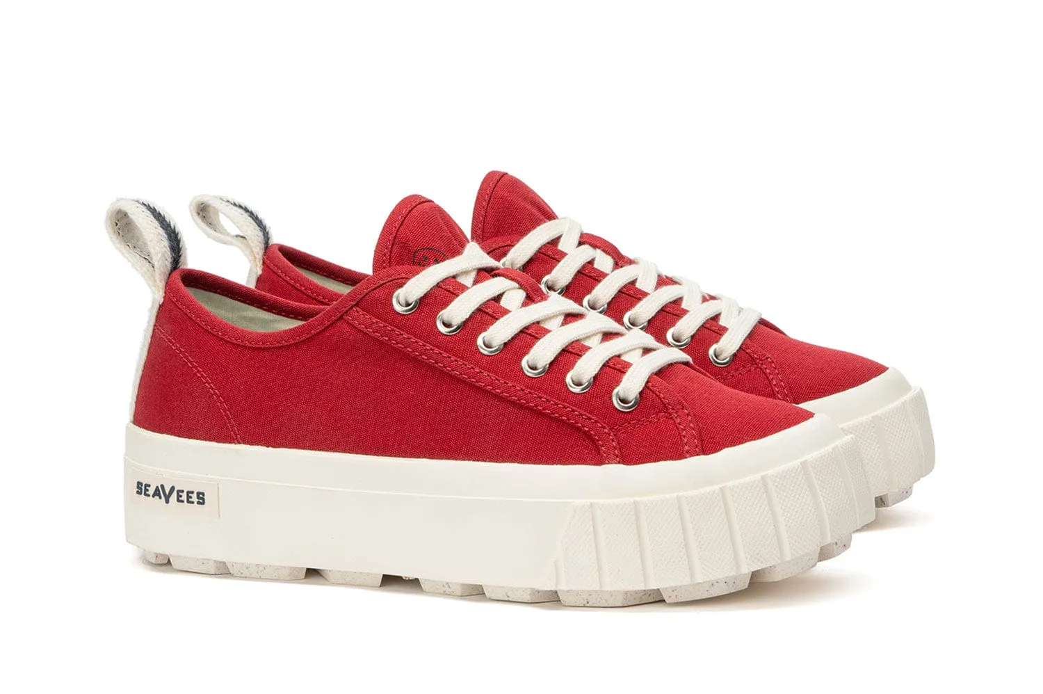 Womens - Melrose Lug Platform - Cranberry